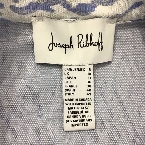 Joseph Ribkoff Stretch Blazer Size 8 - Picture 9 of 14